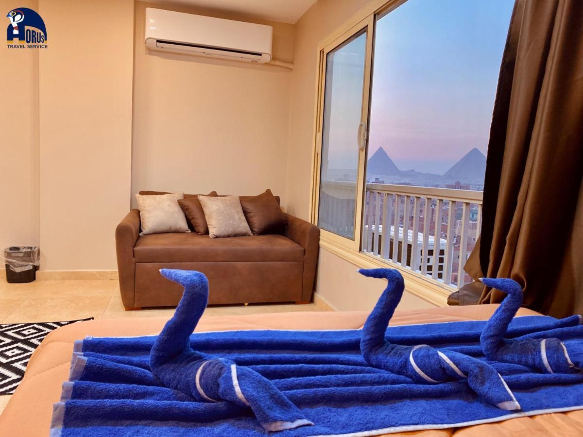 Horus Horizon Inn Pyramids View Kafret el-Gabal Eksteriør billede