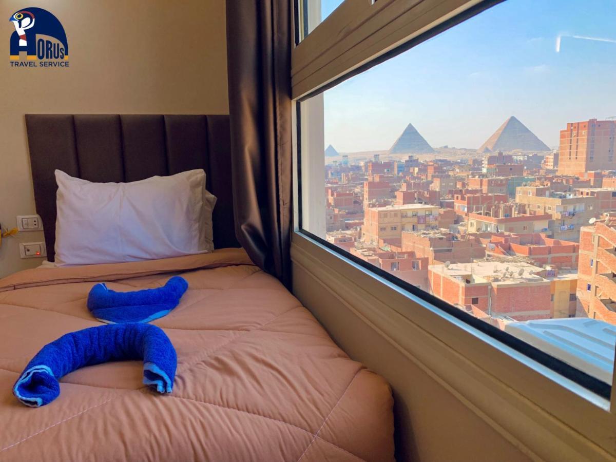 Horus Horizon Inn Pyramids View Kafret el-Gabal Eksteriør billede