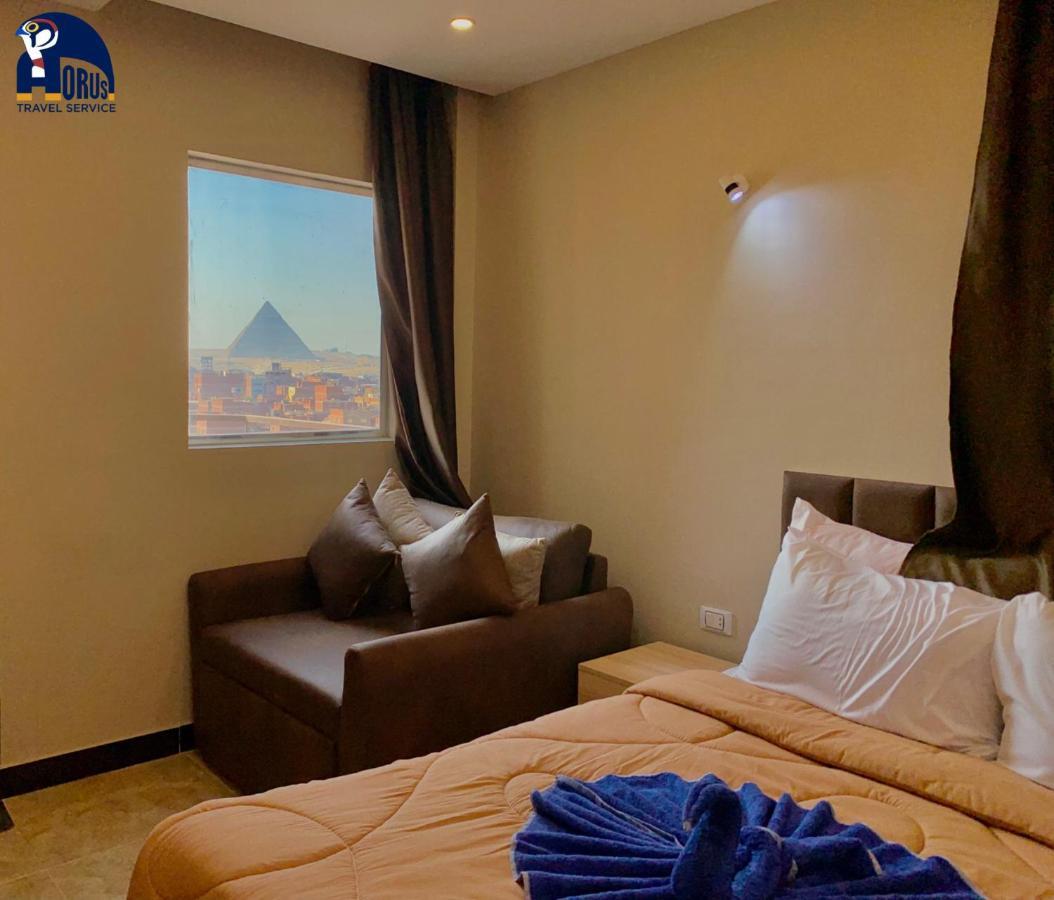 Horus Horizon Inn Pyramids View Kafret el-Gabal Eksteriør billede