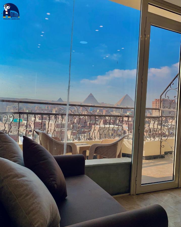 Horus Horizon Inn Pyramids View Kafret el-Gabal Eksteriør billede