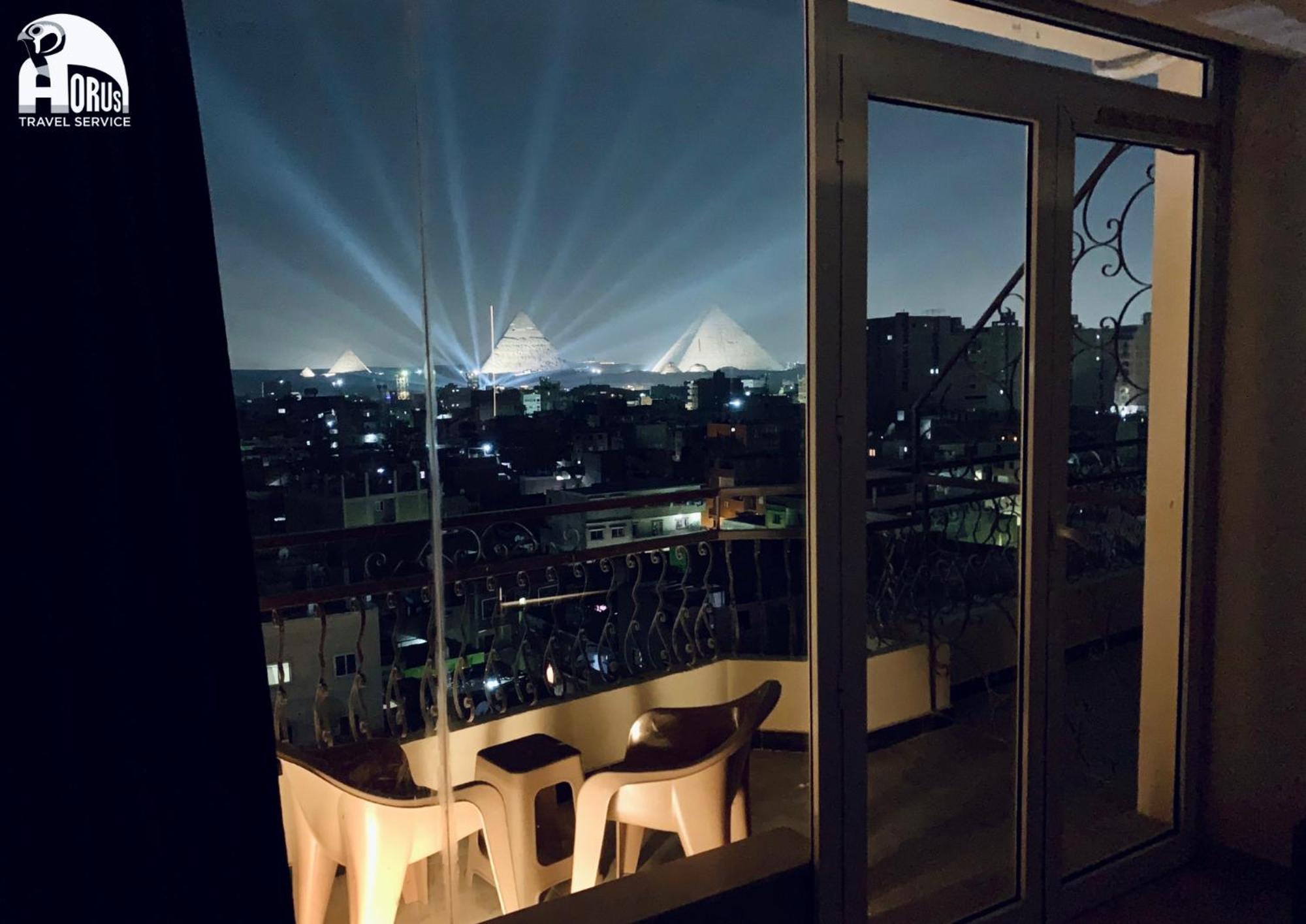 Horus Horizon Inn Pyramids View Kafret el-Gabal Eksteriør billede