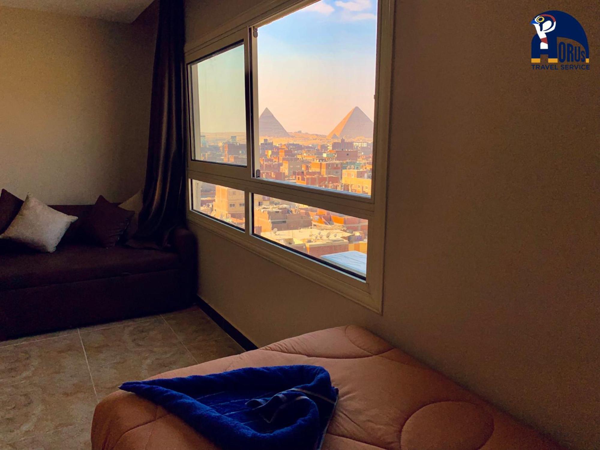 Horus Horizon Inn Pyramids View Kafret el-Gabal Eksteriør billede