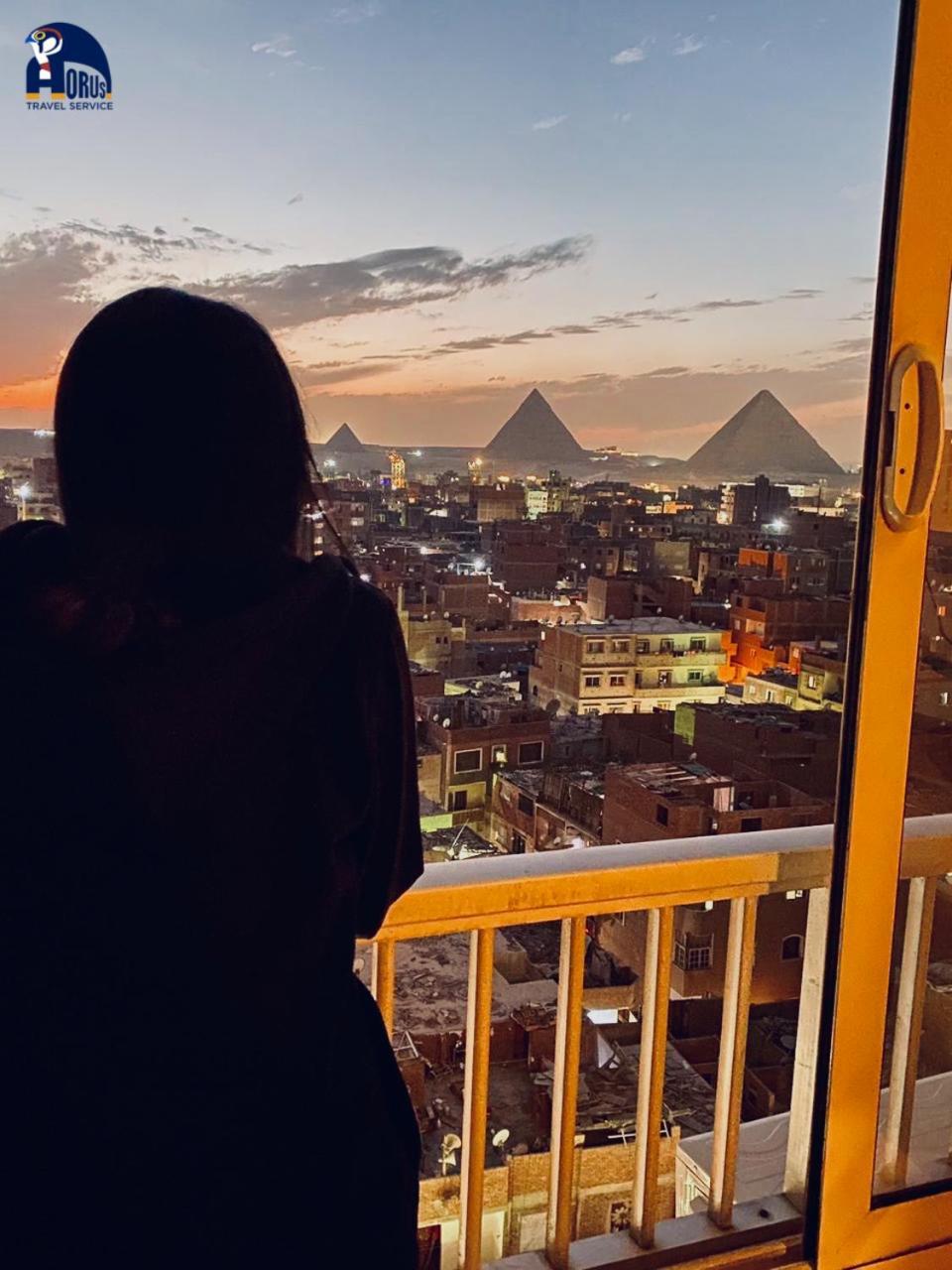 Horus Horizon Inn Pyramids View Kafret el-Gabal Eksteriør billede